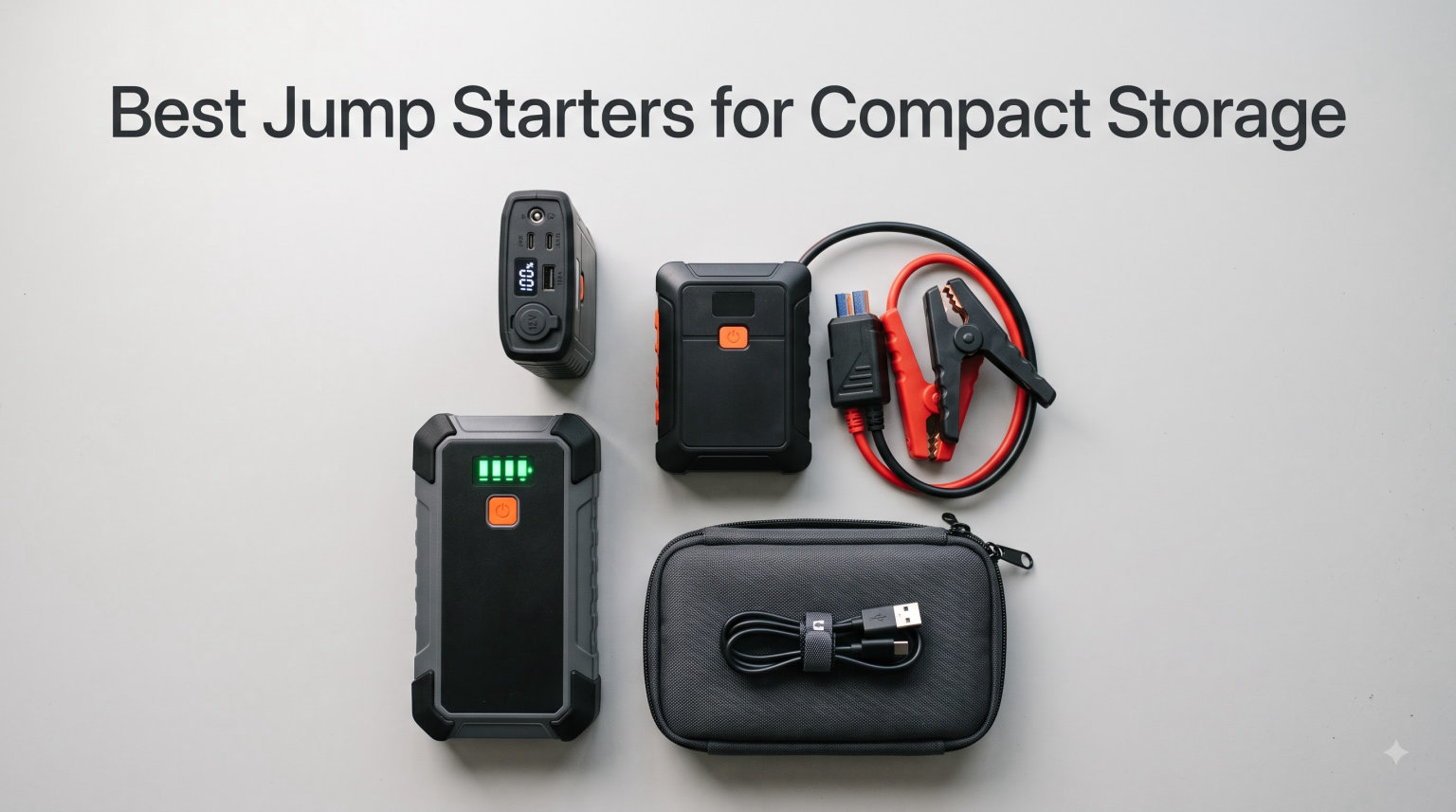 Best Jump Starters for Compact Storage