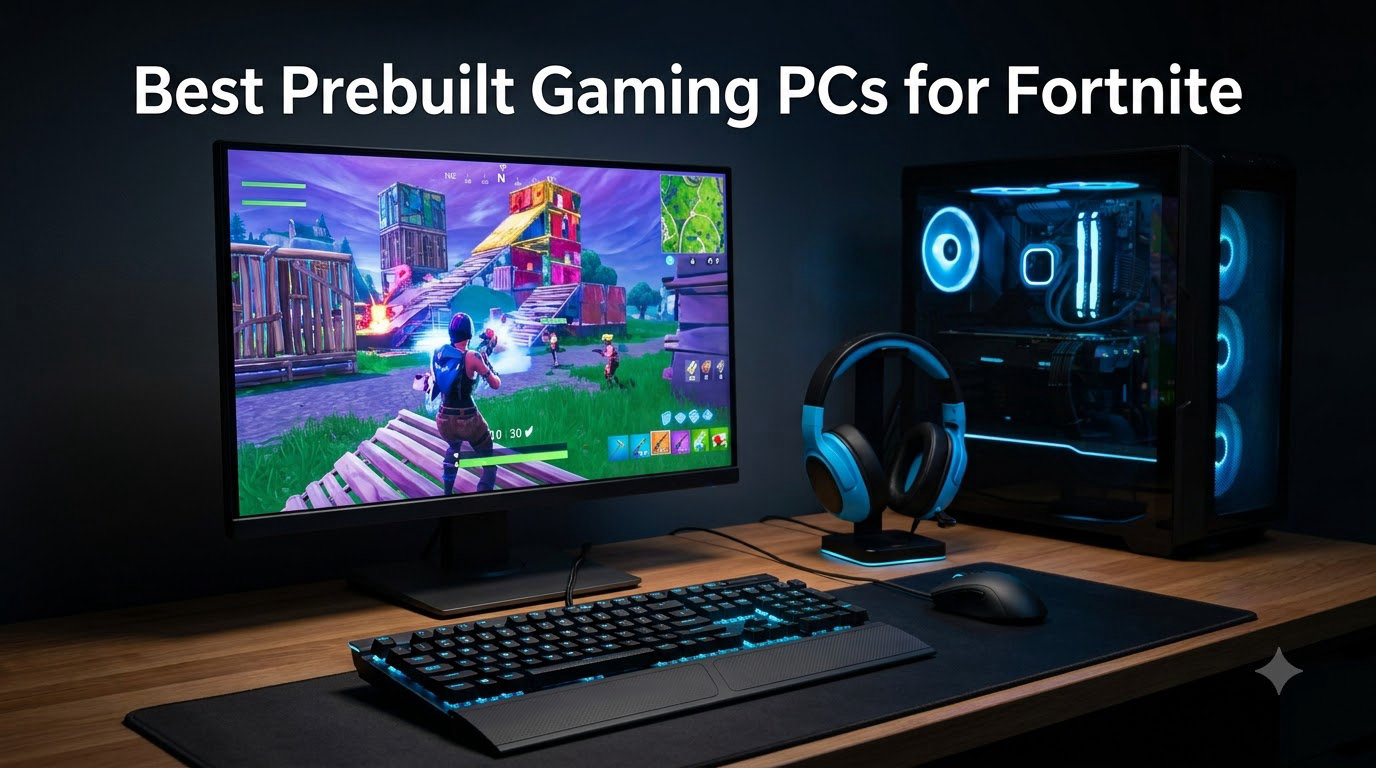 Best Prebuilt Gaming PCs for Fortnite