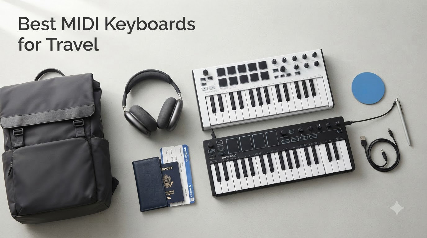 Best MIDI Keyboards for Travel