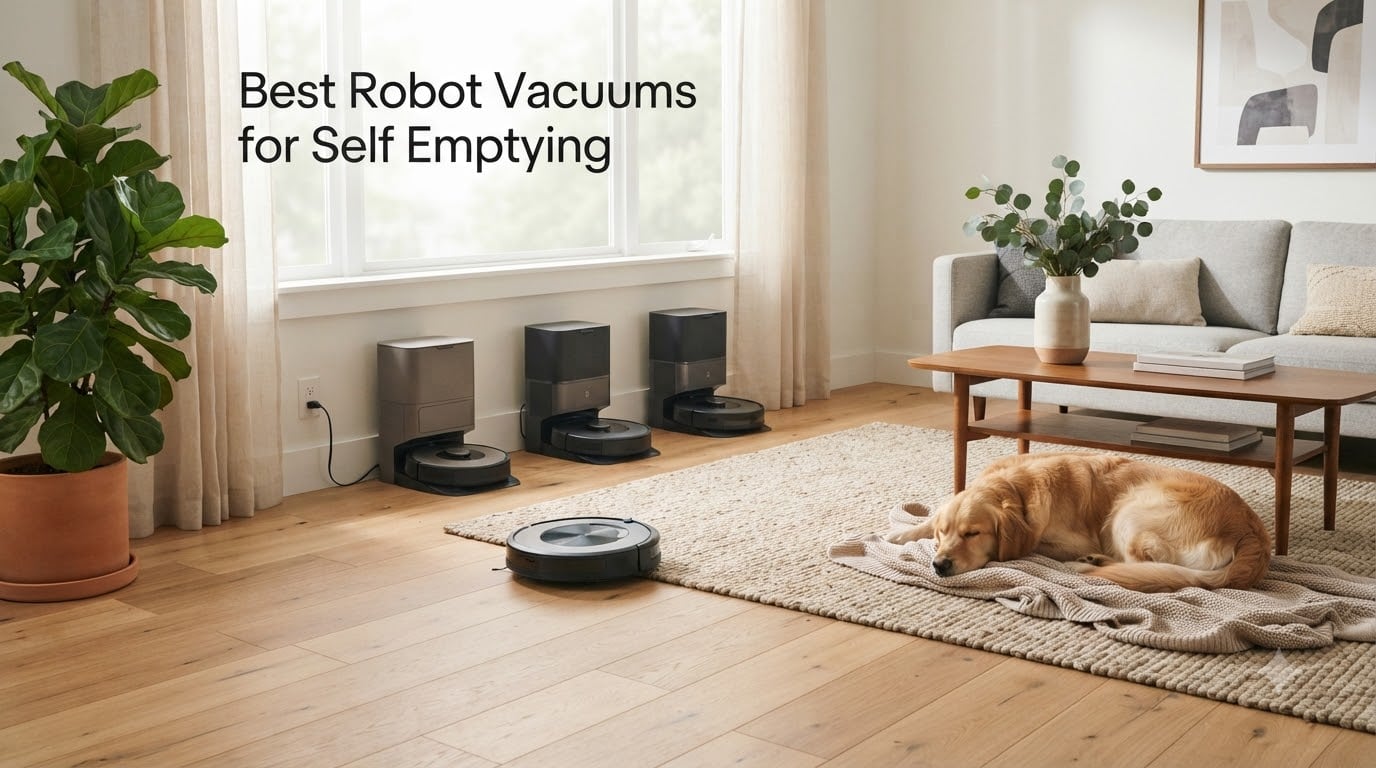 Best Robot Vacuums for Self Emptying