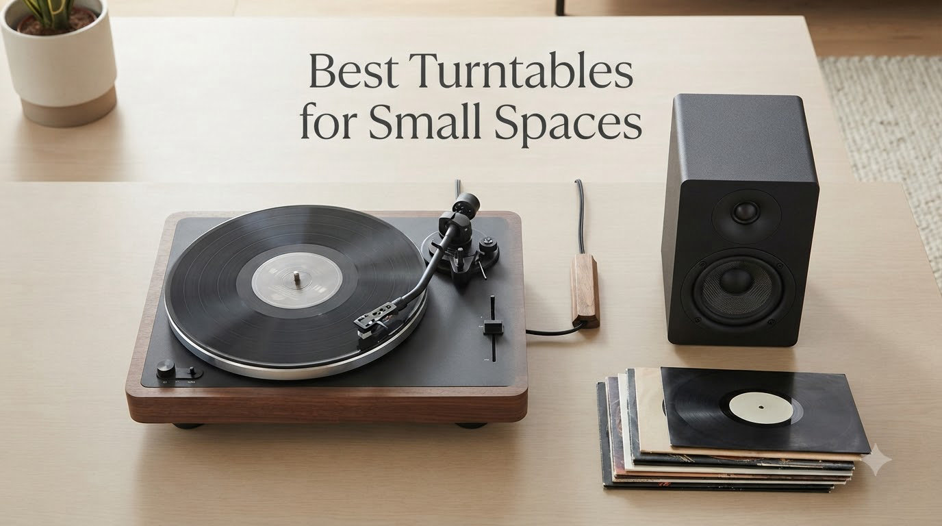 Best Turntables for Small Spaces