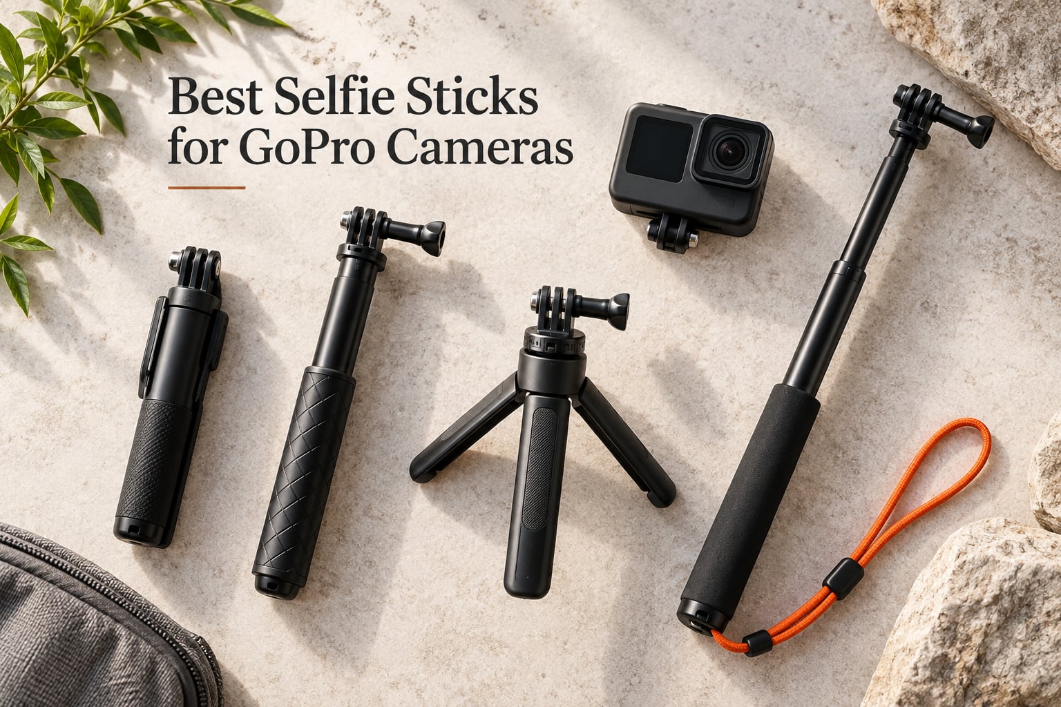 Best Selfie Sticks for GoPro Cameras