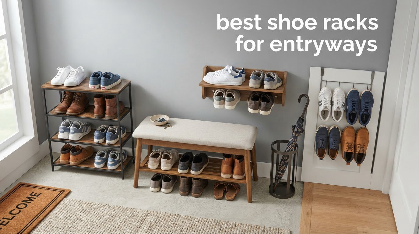 best shoe racks for entryways