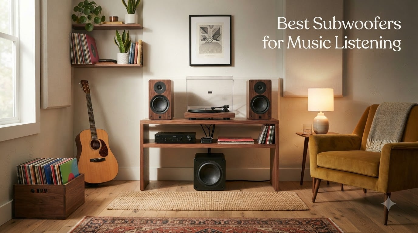 Best Subwoofers for Music Listening