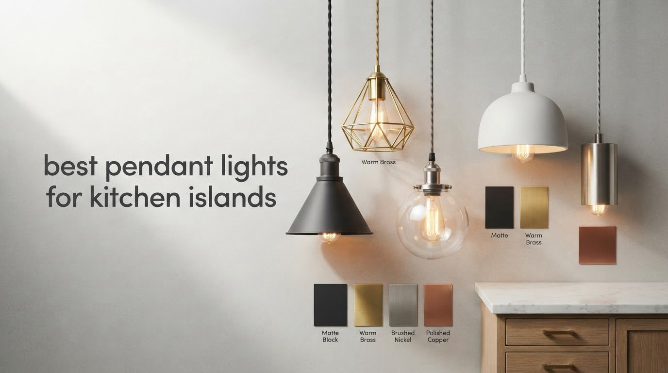 best pendant lights for kitchen islands