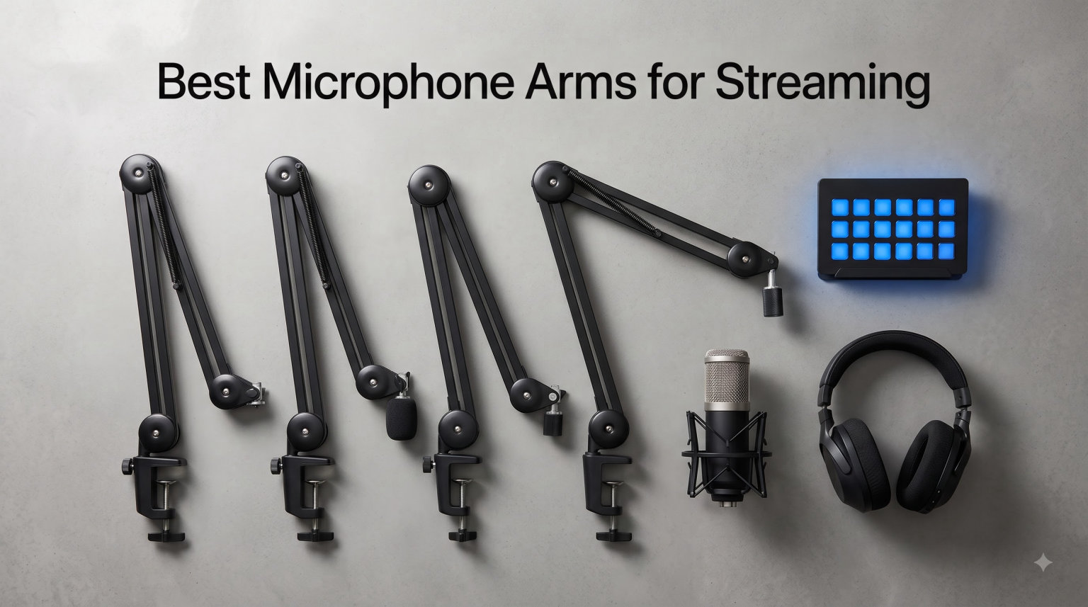 Best Microphone Arms for Streaming