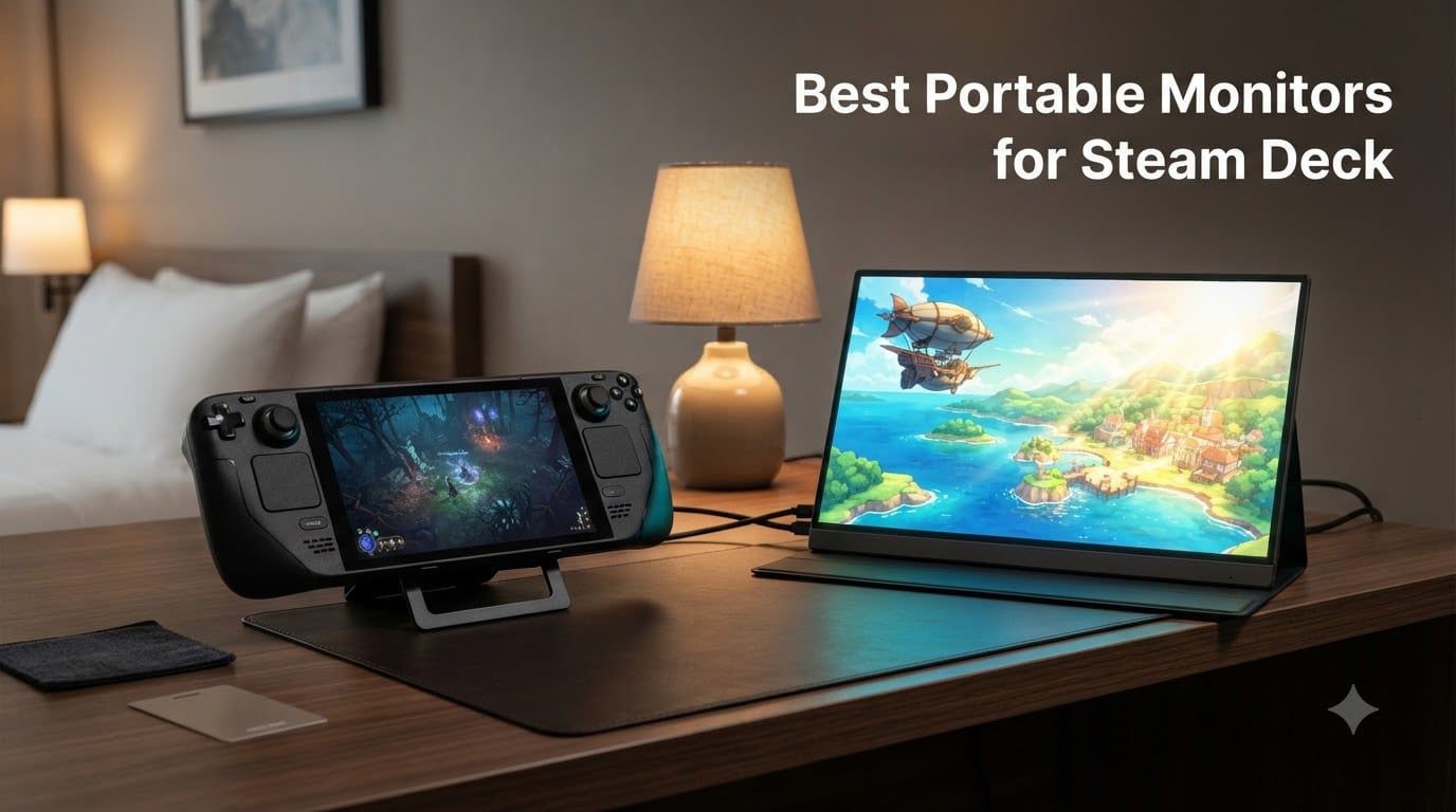 Best Portable Monitors for Steam Deck