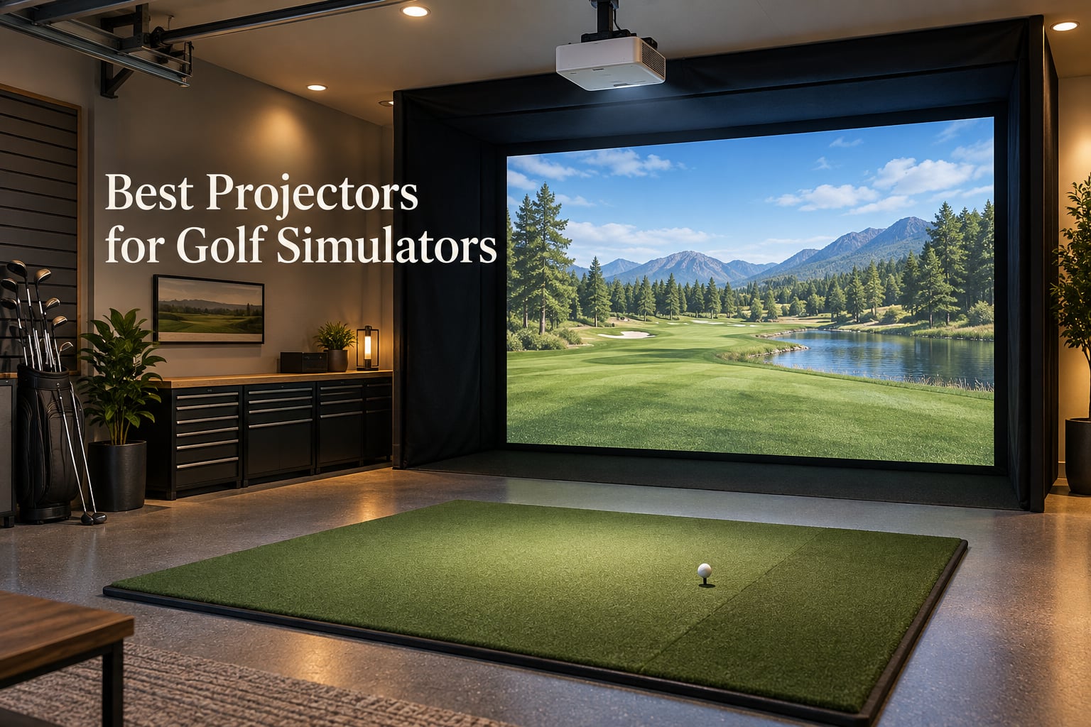 Best Projectors for Golf Simulators