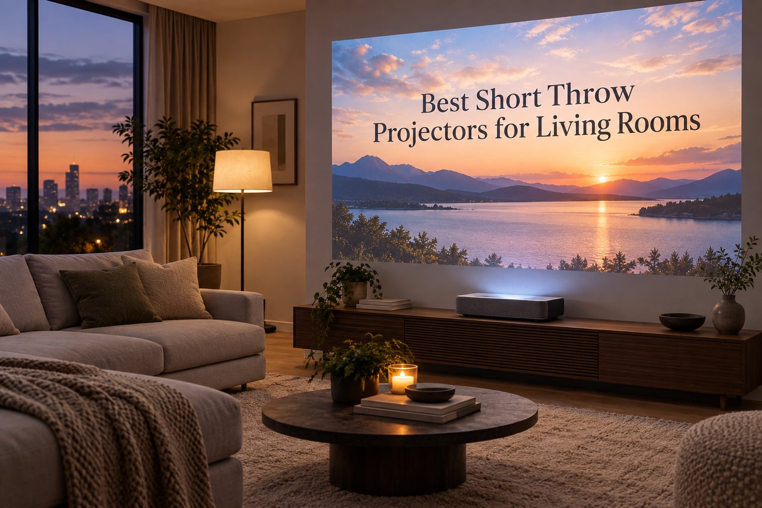 Best Short Throw Projectors for Living Rooms