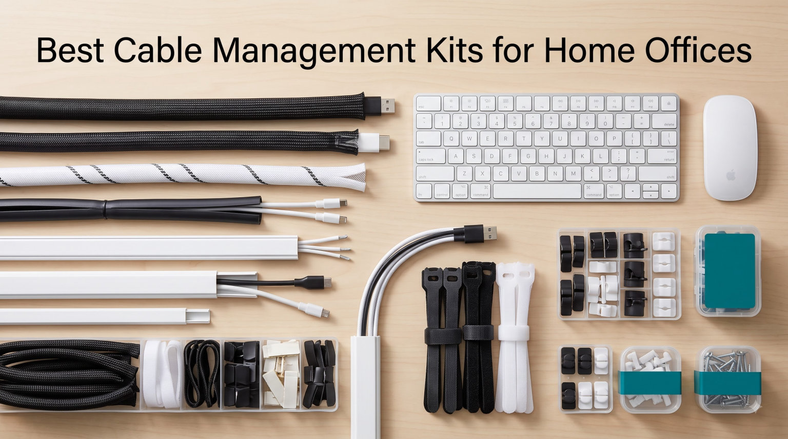 Best Cable Management Kits for Home Offices
