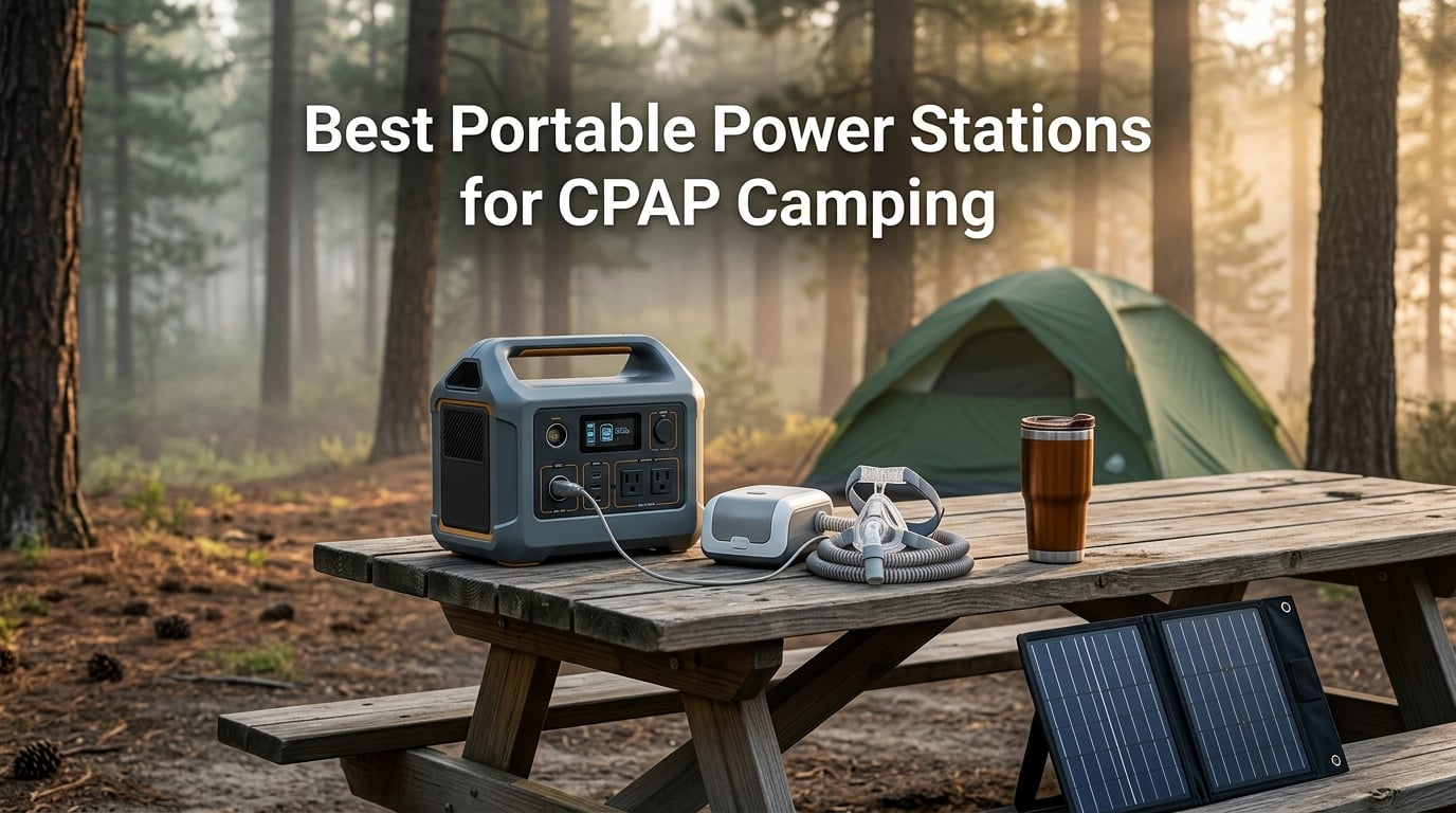 Best Portable Power Stations for CPAP Camping