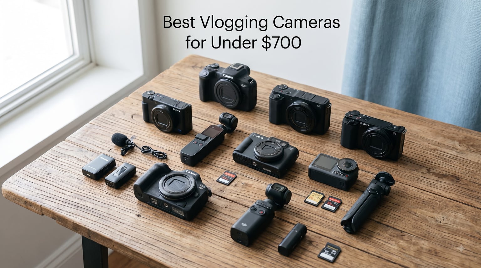 Best Vlogging Cameras for Under $700