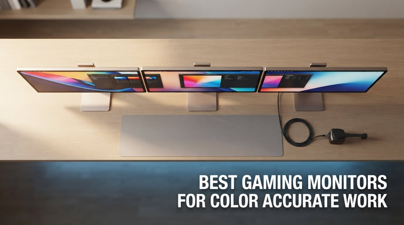 Best Gaming Monitors for Color Accurate Work
