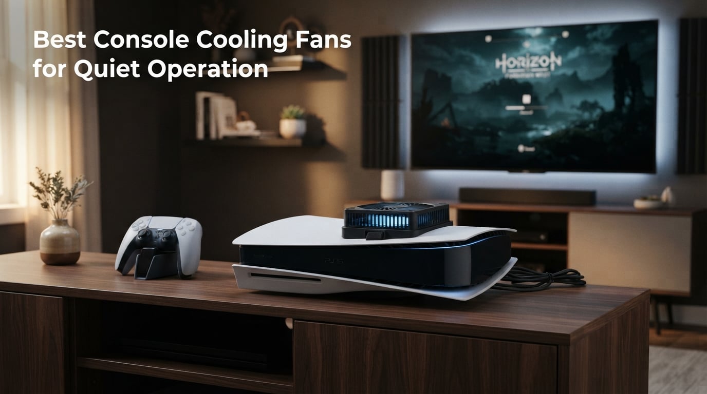 Best Console Cooling Fans for Quiet Operation