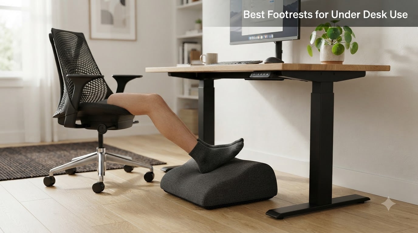 Best Footrests for Under Desk Use