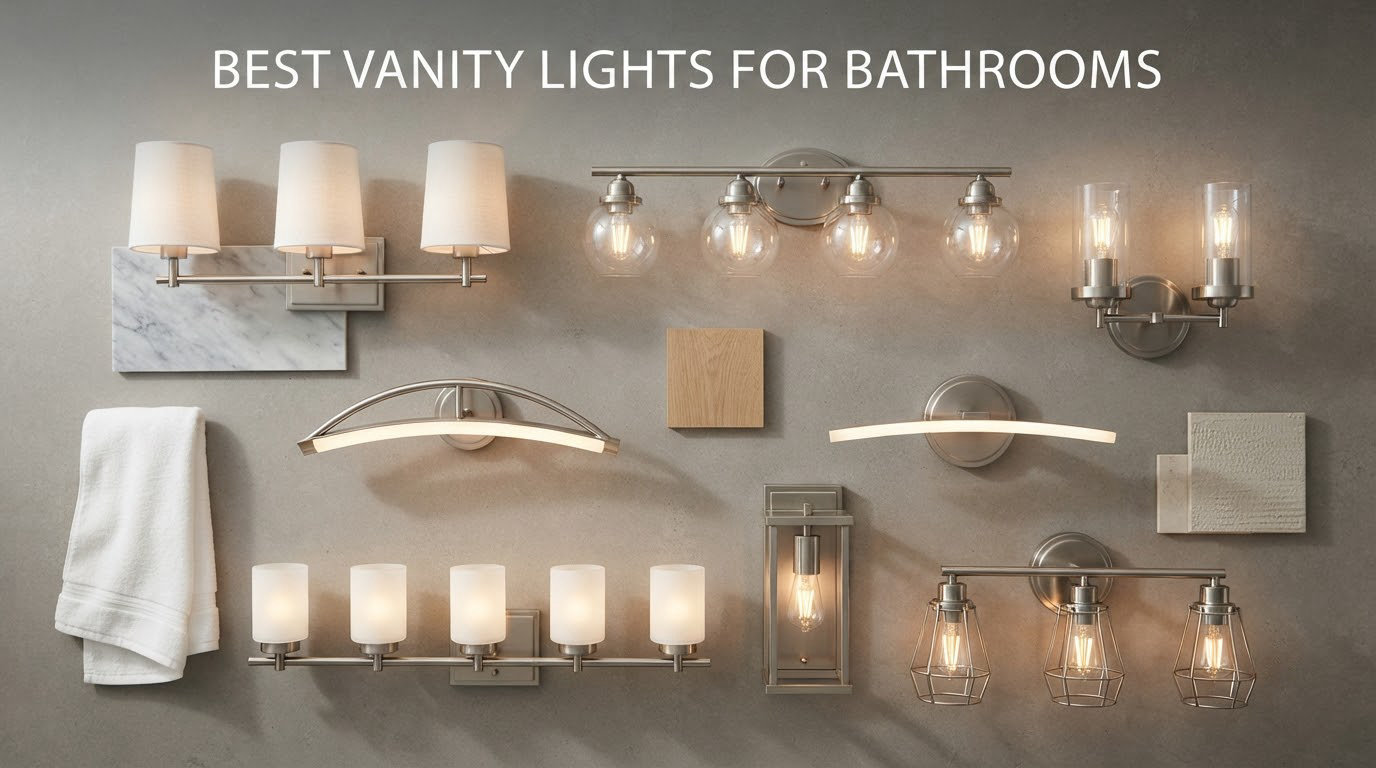 best vanity lights for bathrooms