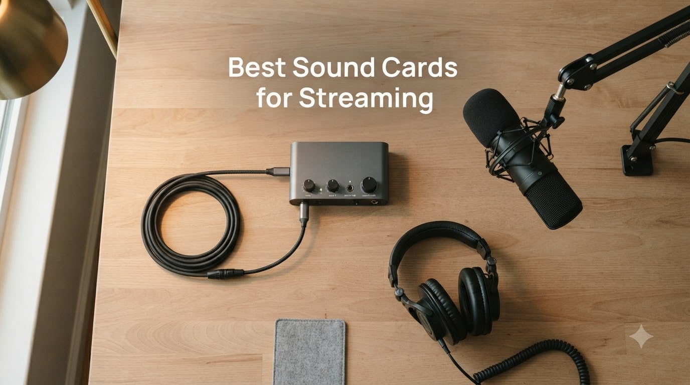 Best Sound Cards for Streaming