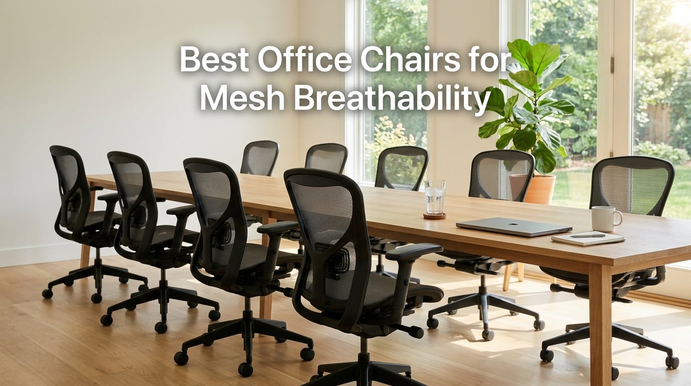 Best Office Chairs for Mesh Breathability
