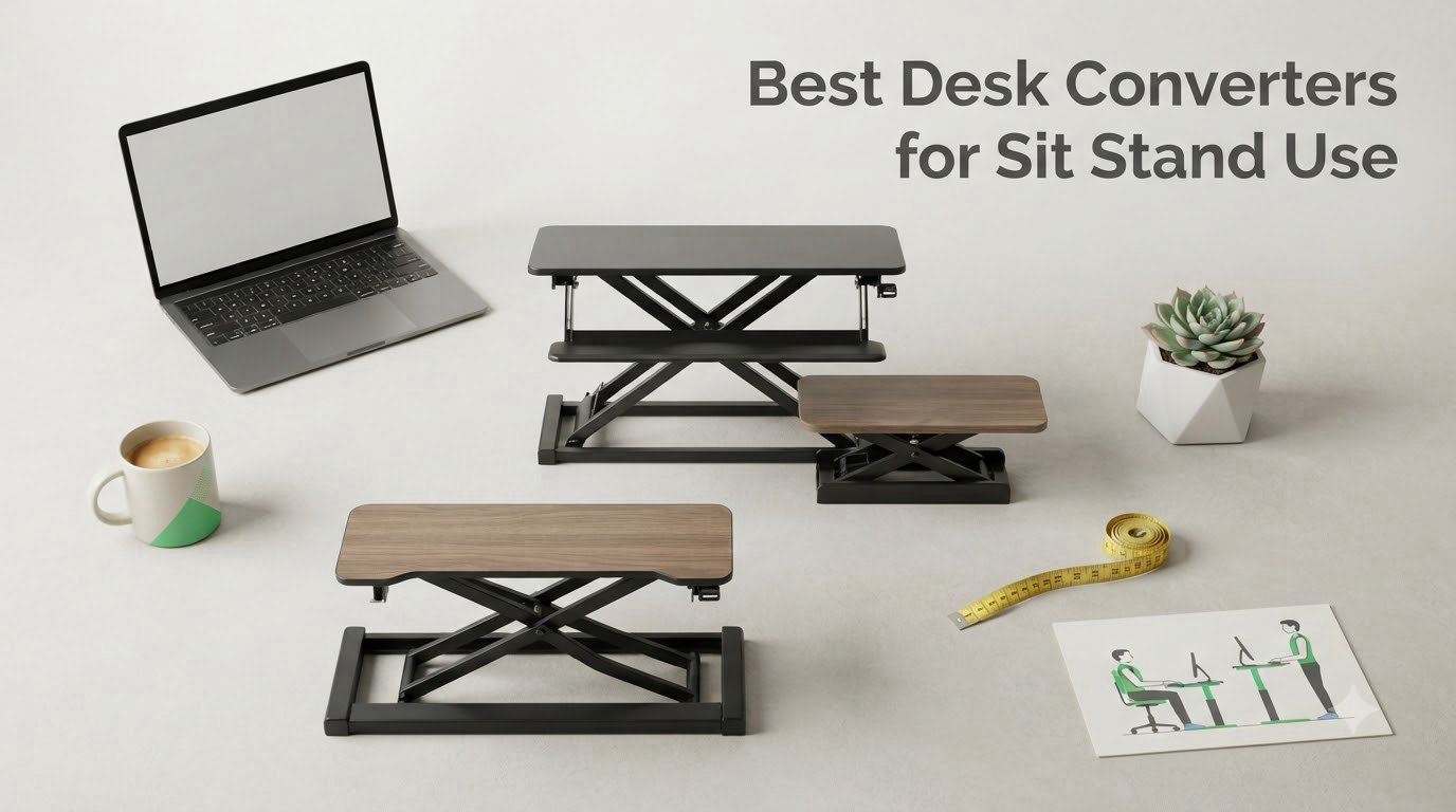 Best Desk Converters for Sit Stand Use