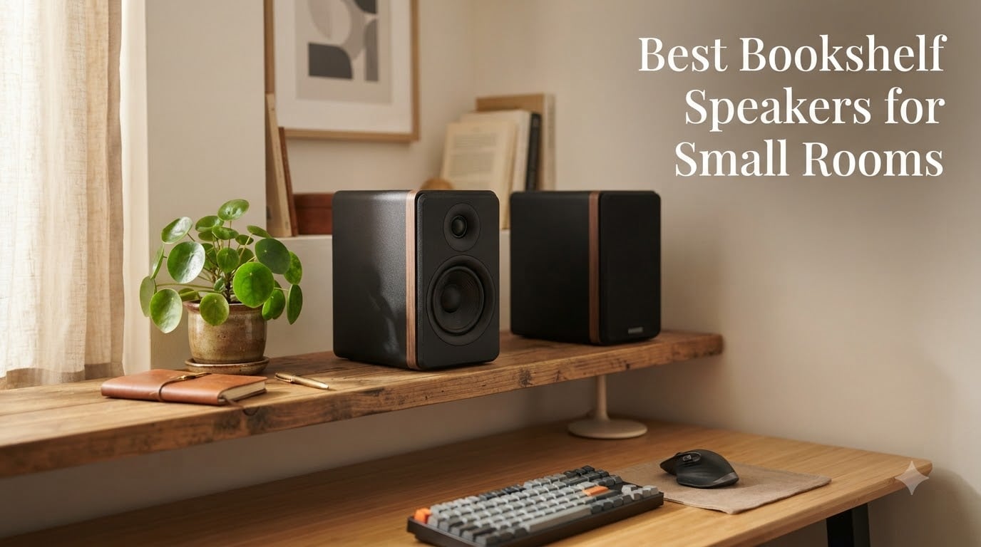Best Bookshelf Speakers for Small Rooms