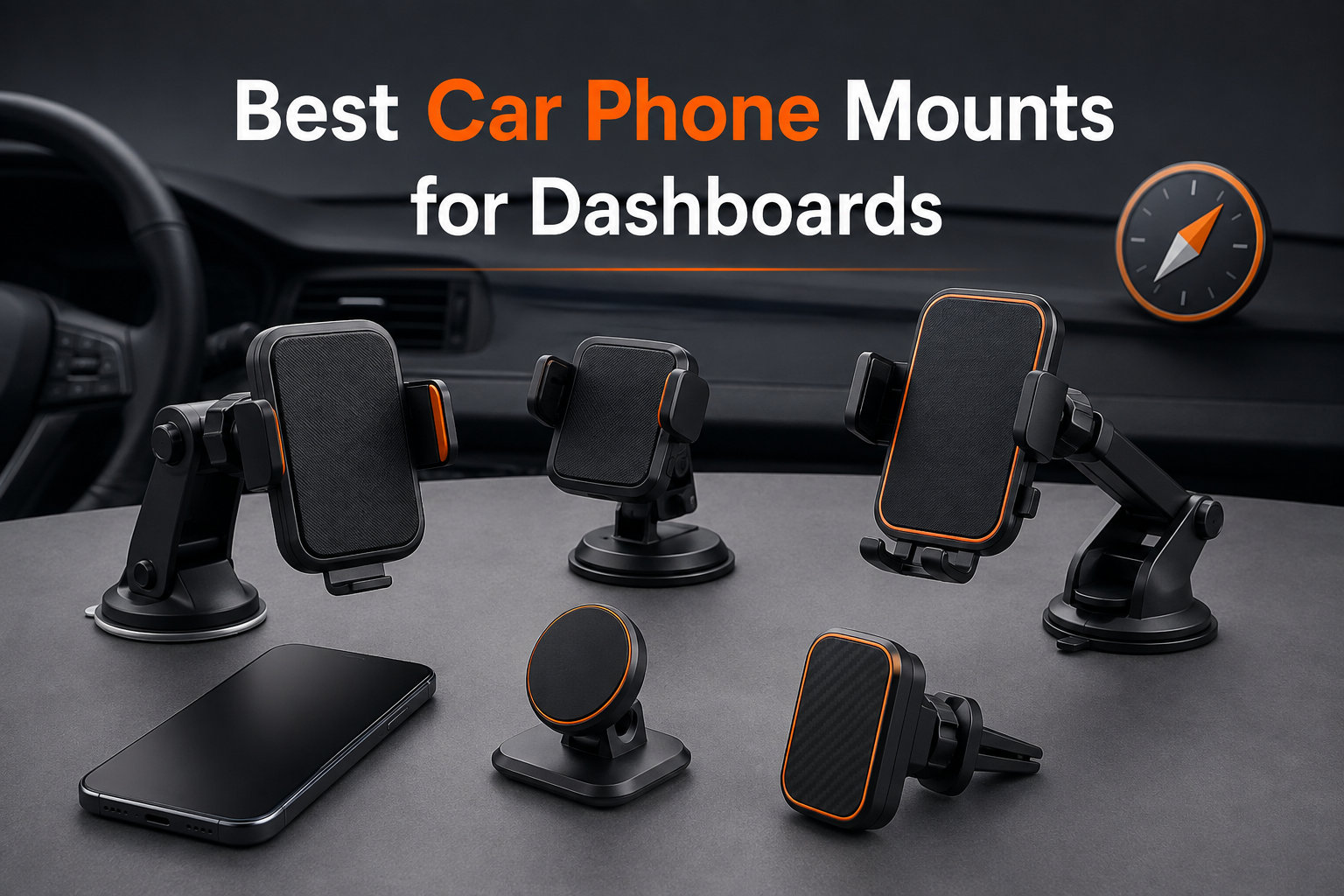 Best Car Phone Mounts for Dashboards