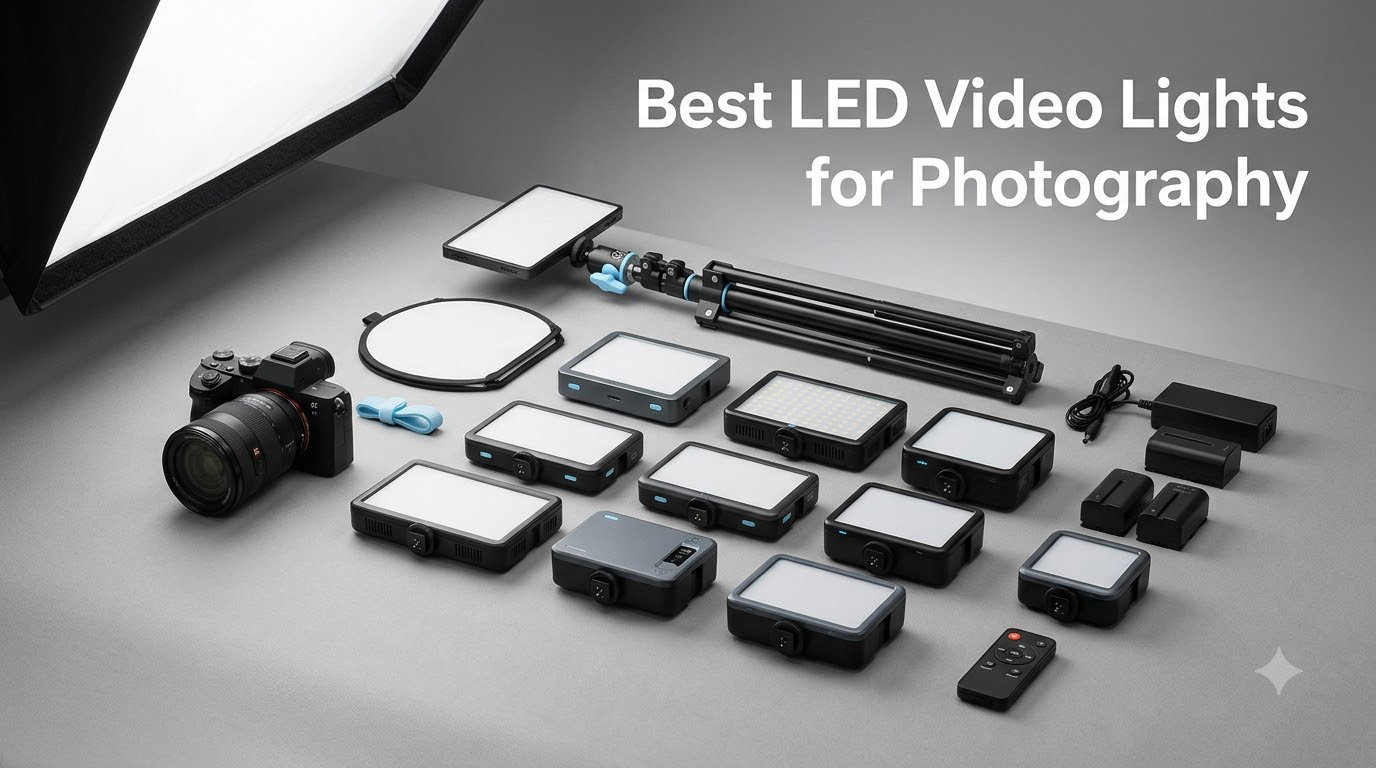 Best LED Video Lights for Photography
