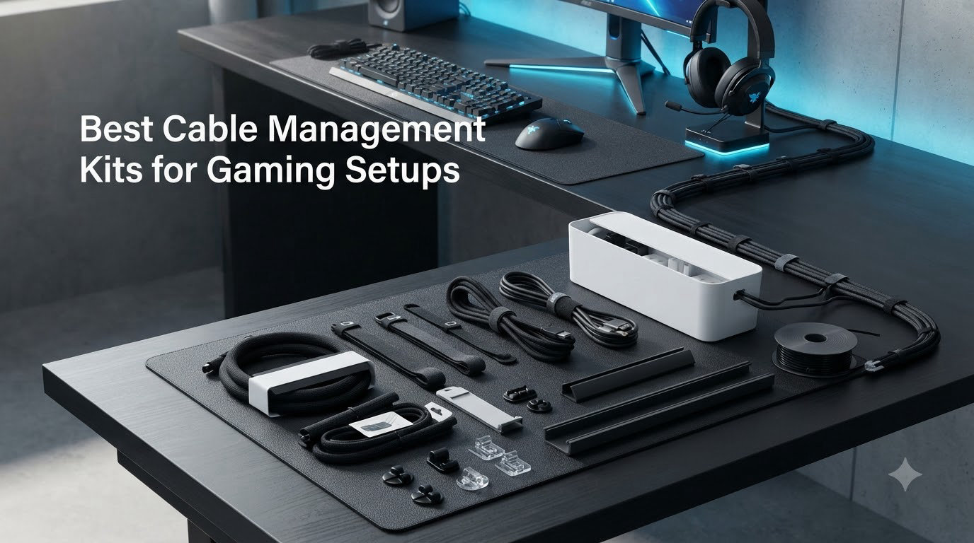 Best Cable Management Kits for Gaming Setups