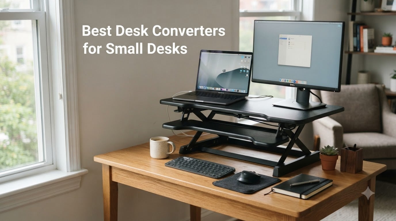 Best Desk Converters for Small Desks