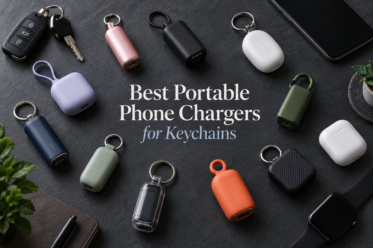 Best Portable Phone Chargers for Keychains