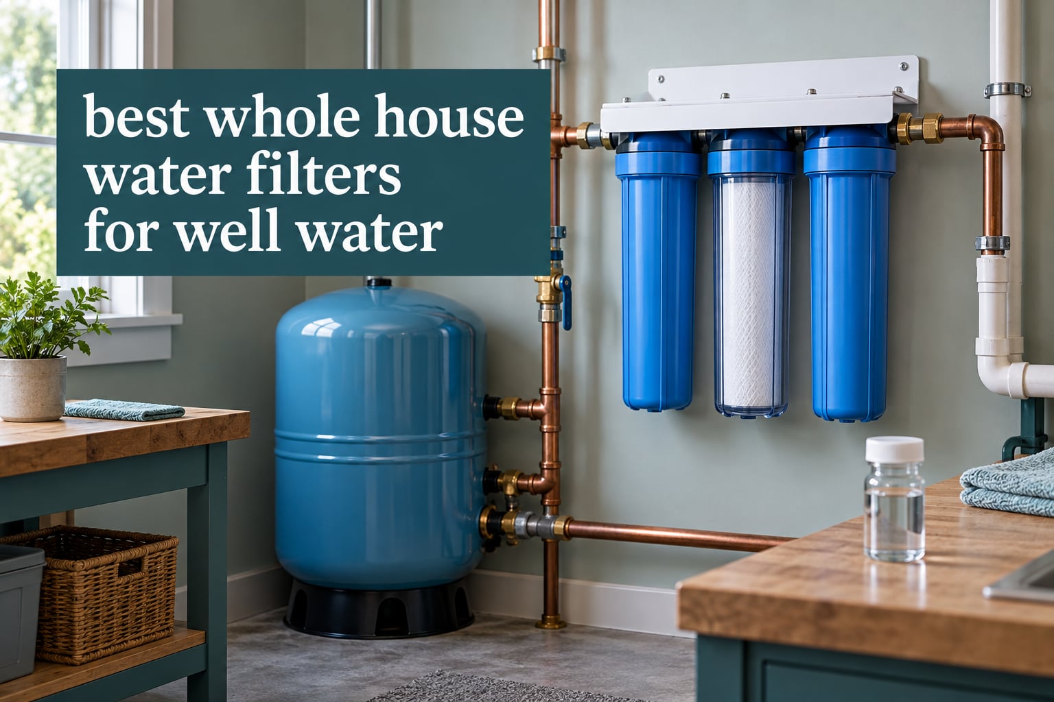best whole house water filters for well water