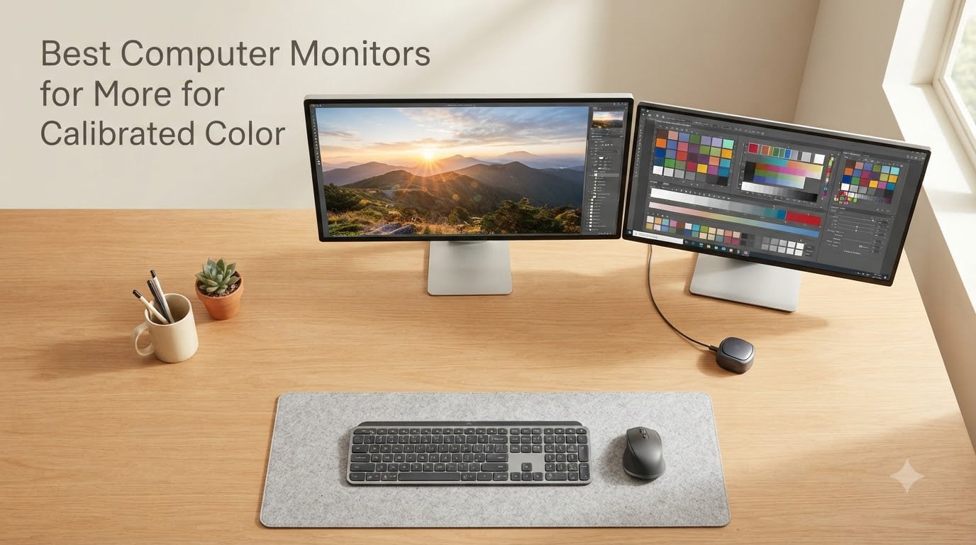 Best Computer Monitors for Calibrated Color
