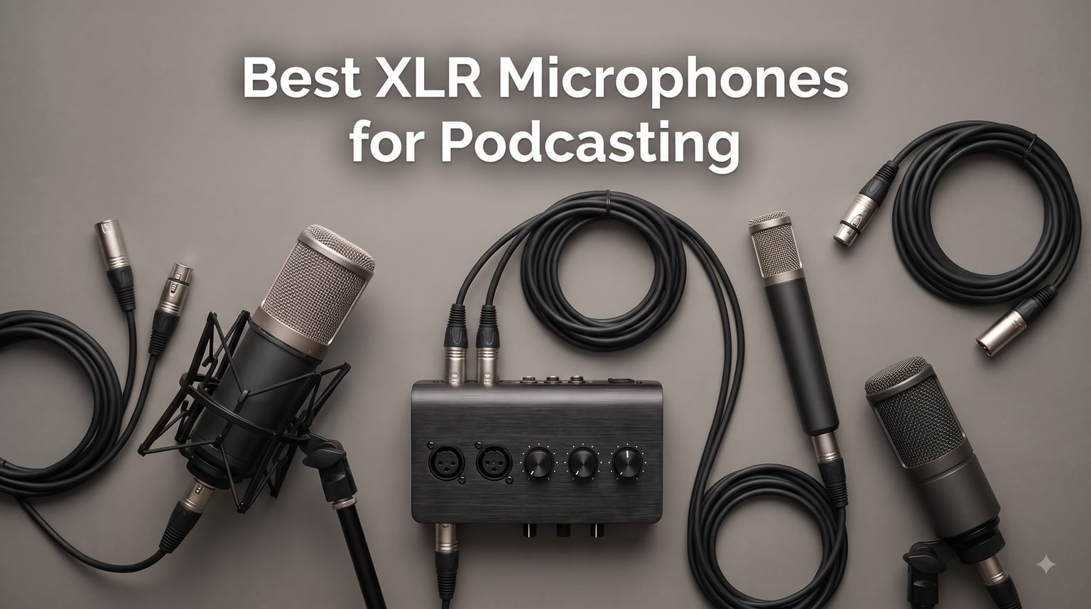 Best XLR Microphones for Podcasting