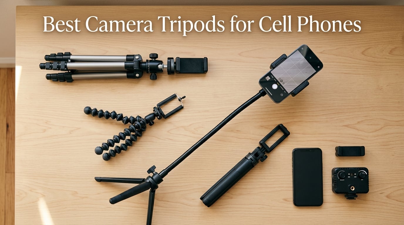 Best Camera Tripods for Cell Phones