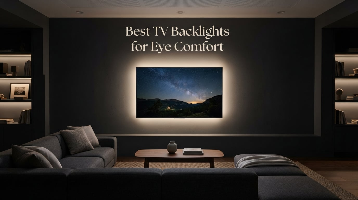 Best TV Backlights for Eye Comfort