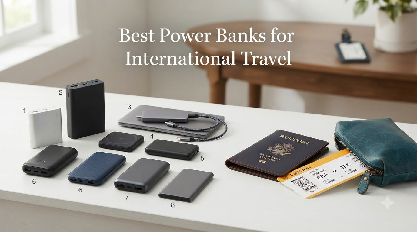 Best Power Banks for International Travel