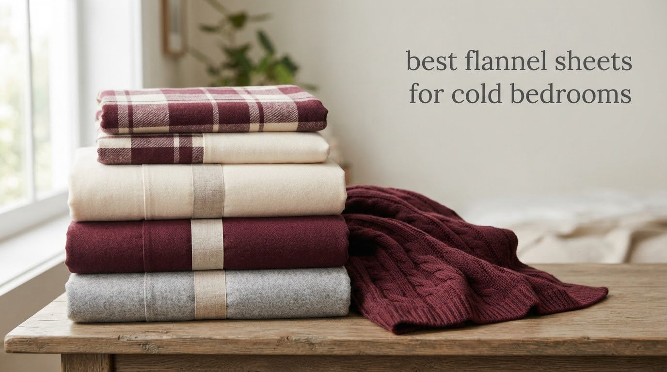 best flannel sheets for cold bedrooms