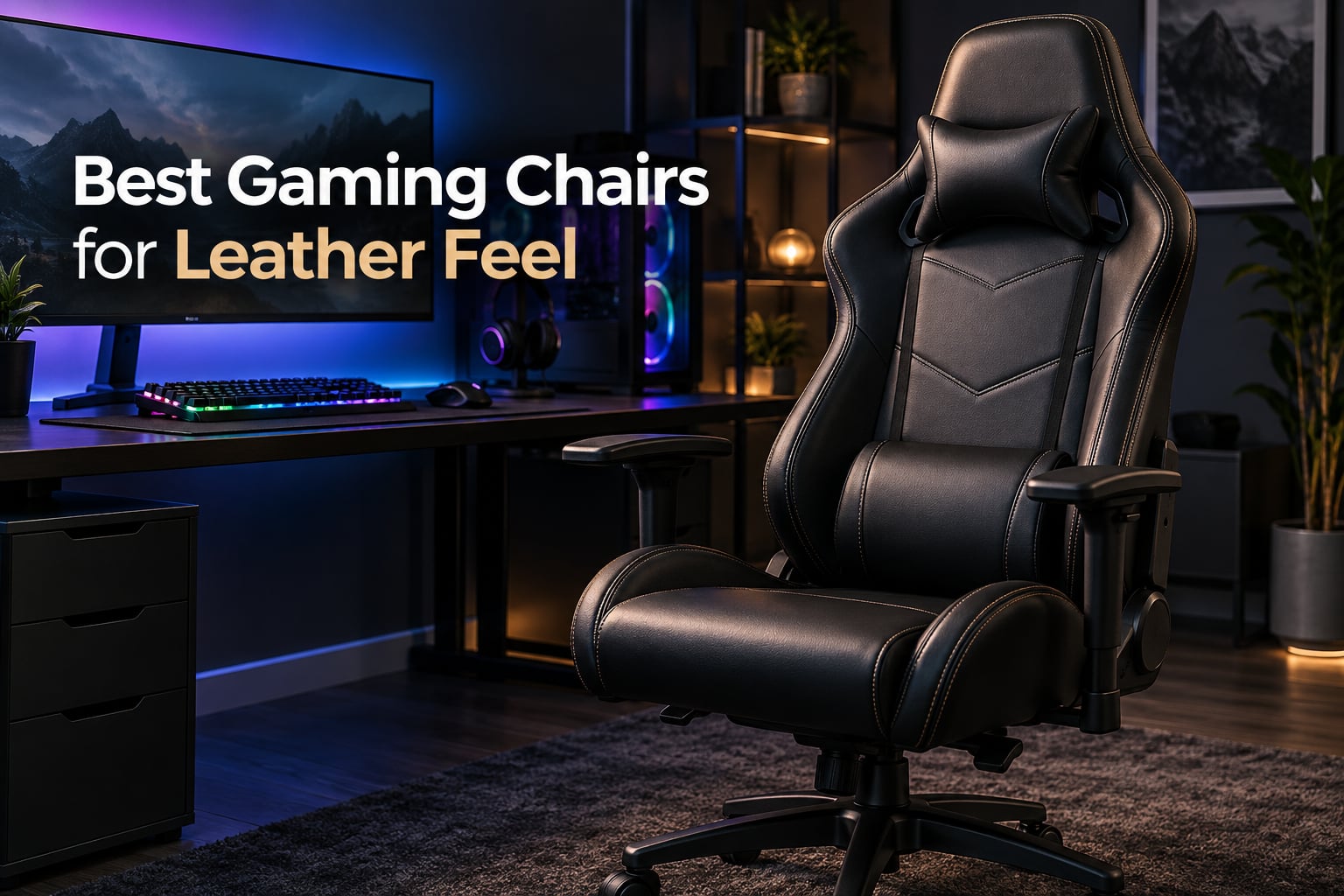 Best Gaming Chairs for Leather Feel