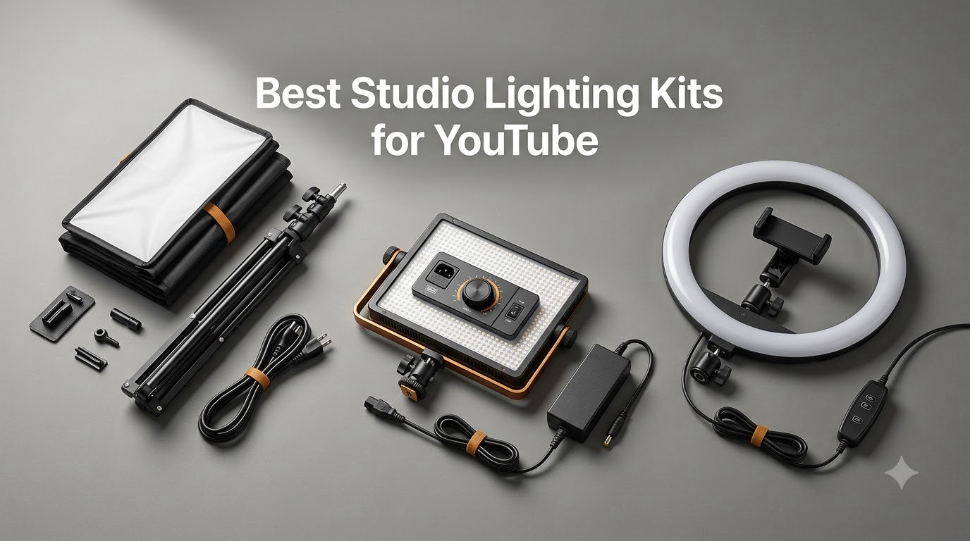 Best Studio Lighting Kits for YouTube