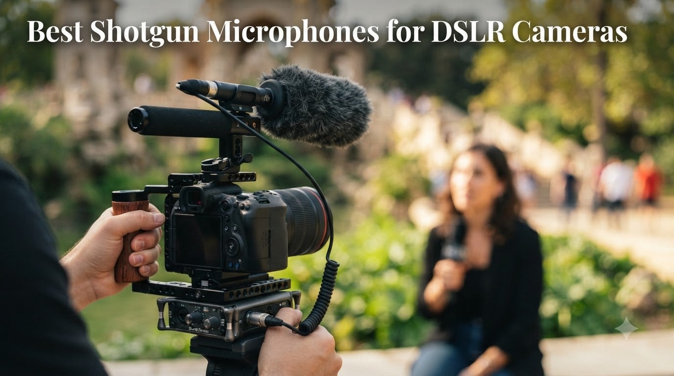 Best Shotgun Microphones for DSLR Cameras