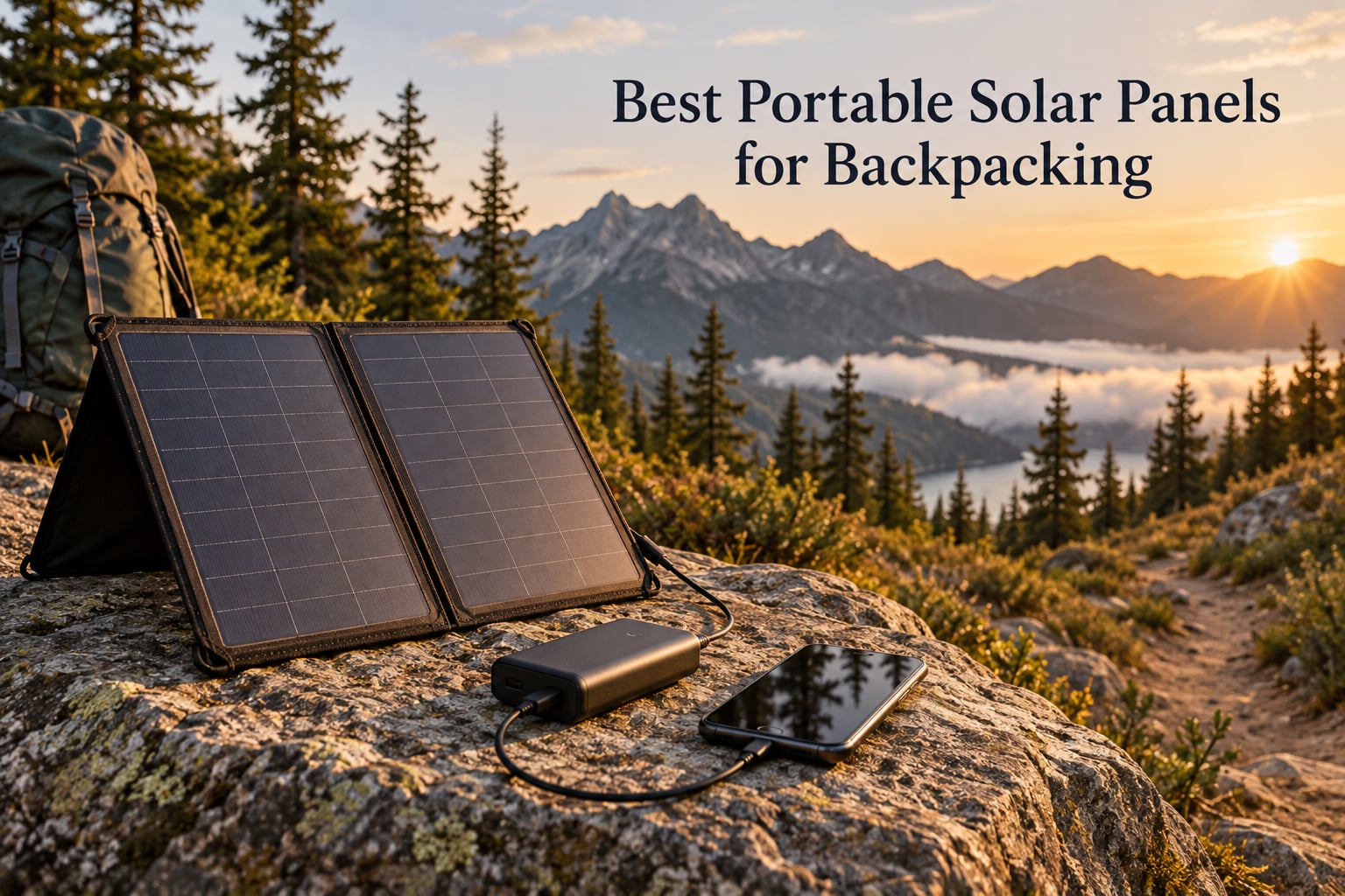 Best Portable Solar Panels for Backpacking