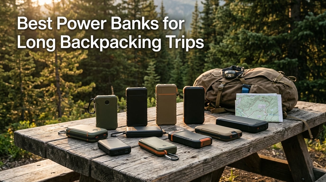 Best Power Banks for Long Backpacking Trips