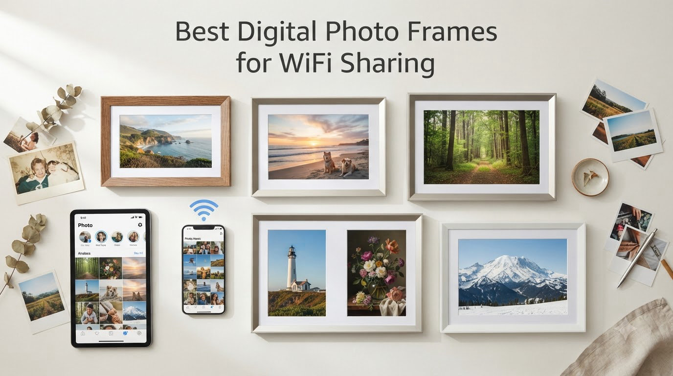 Best Digital Photo Frames for WiFi Sharing