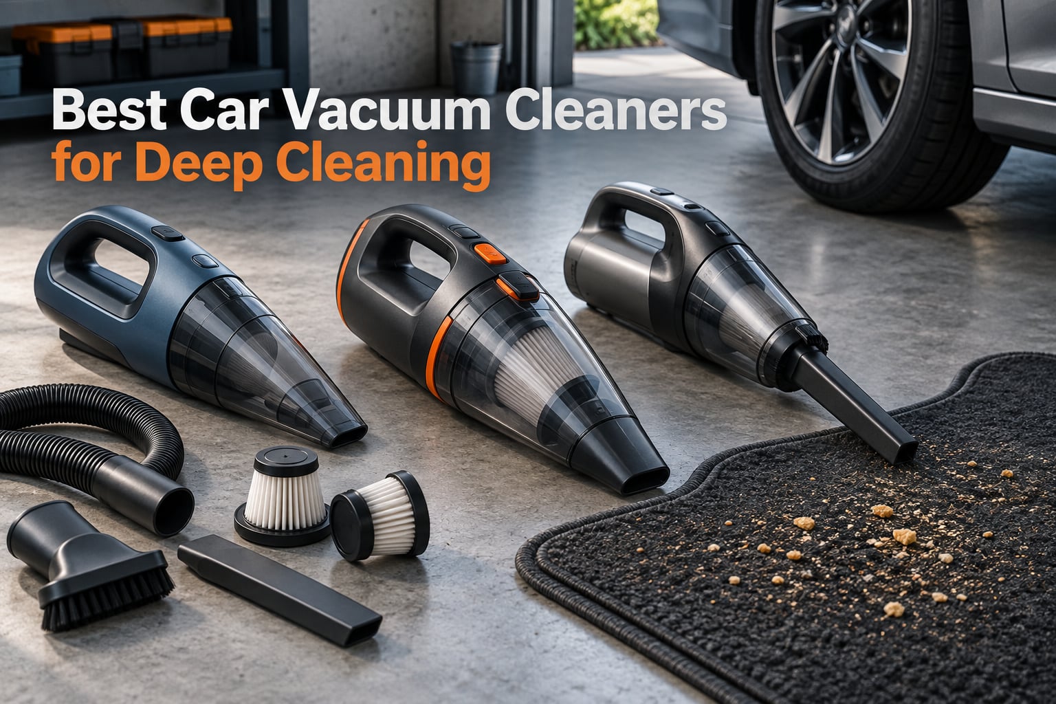 Best Car Vacuum Cleaners for Deep Cleaning
