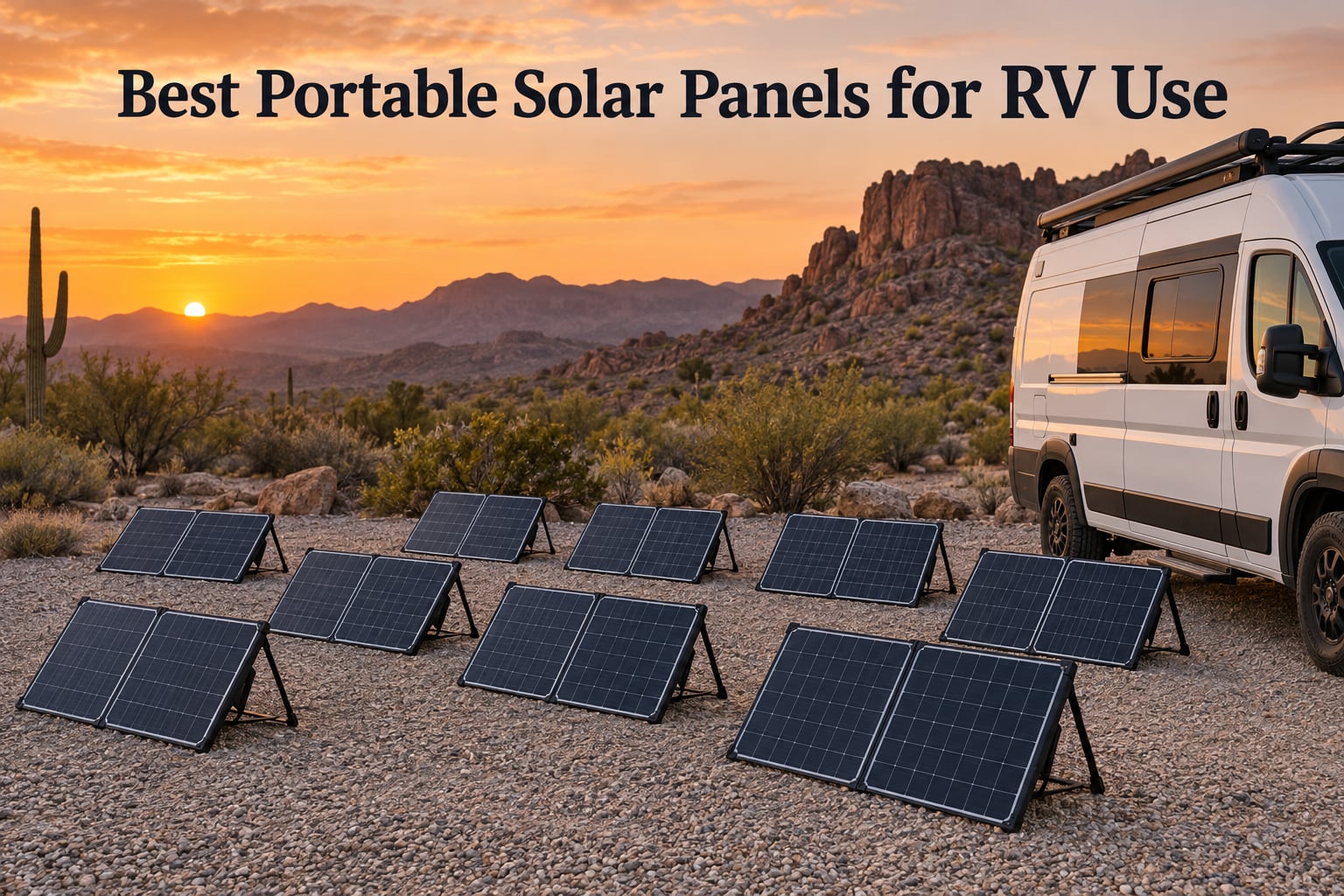 Best Portable Solar Panels for RV Use