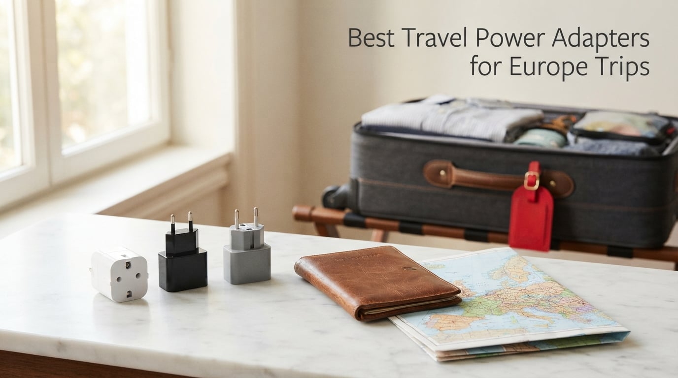 Best Travel Power Adapters for Europe Trips
