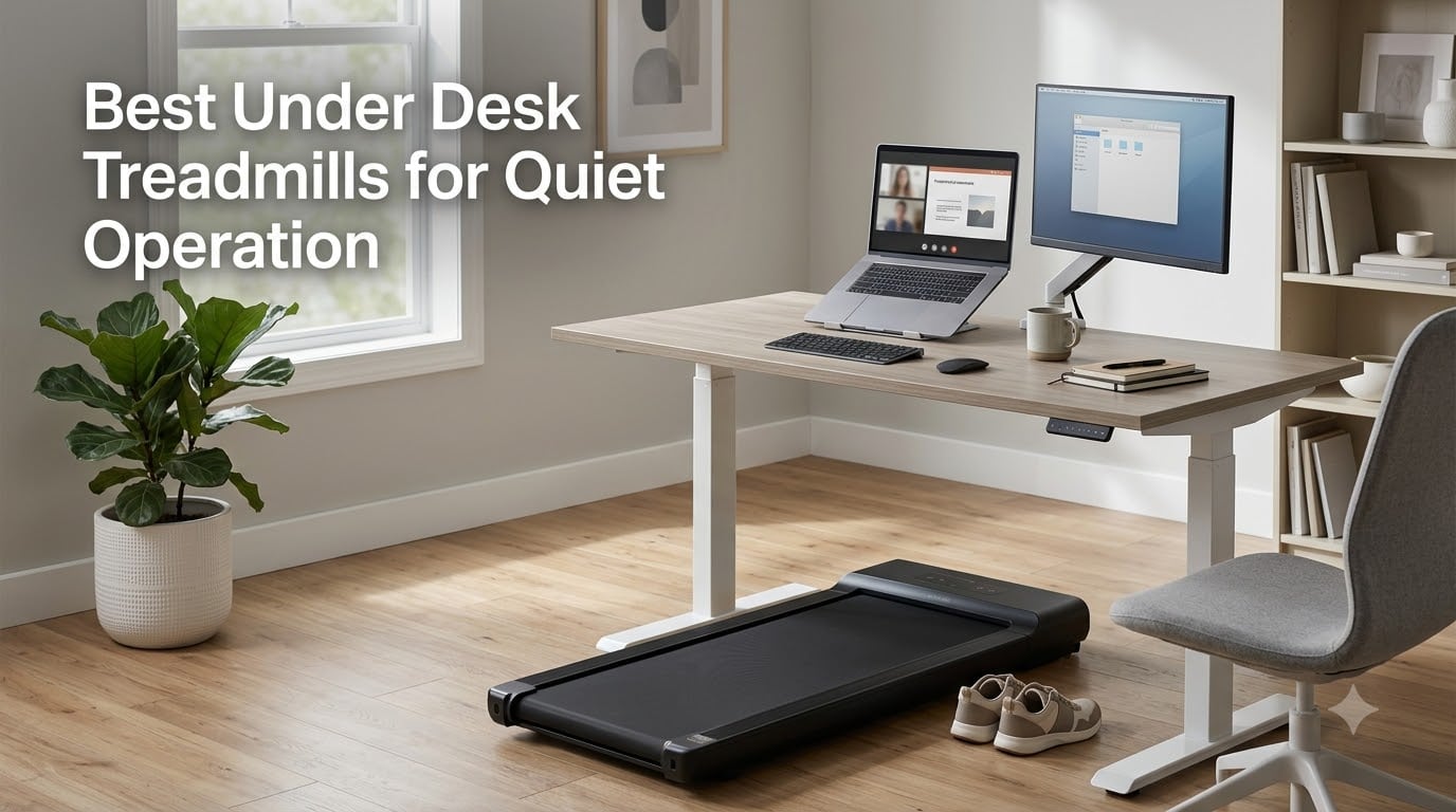 Best Under Desk Treadmills for Quiet Operation