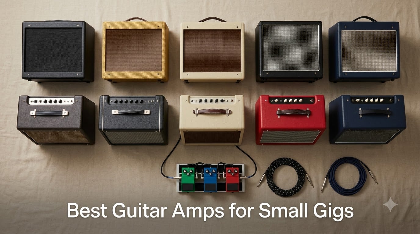 Best Guitar Amps for Small Gigs