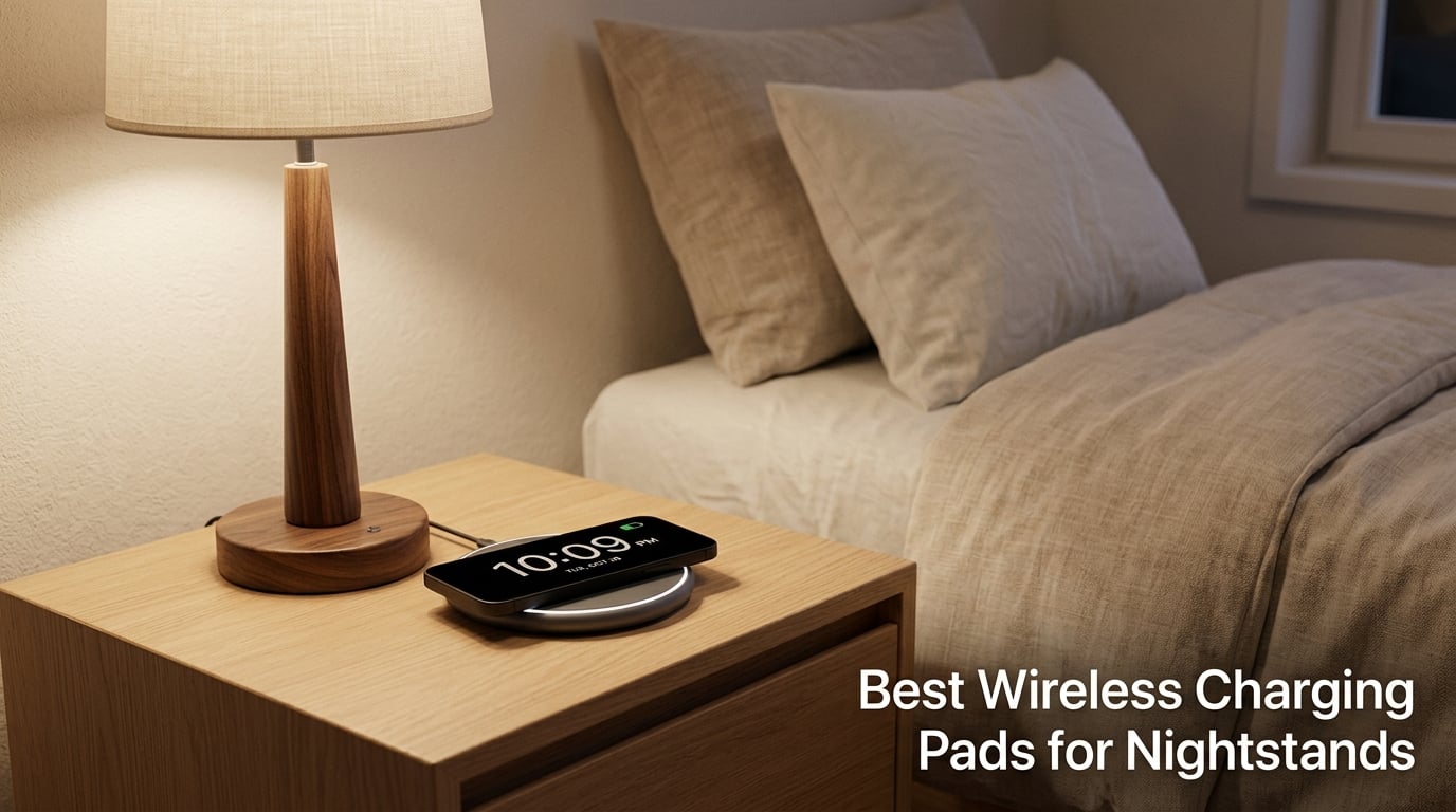 Best Wireless Charging Pads for Nightstands
