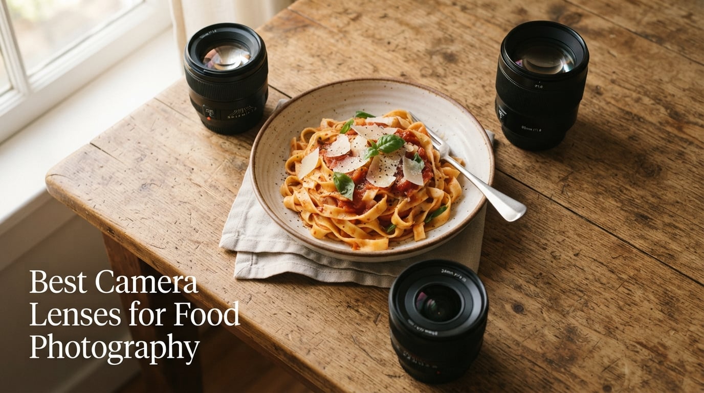 Best Camera Lenses for Food Photography