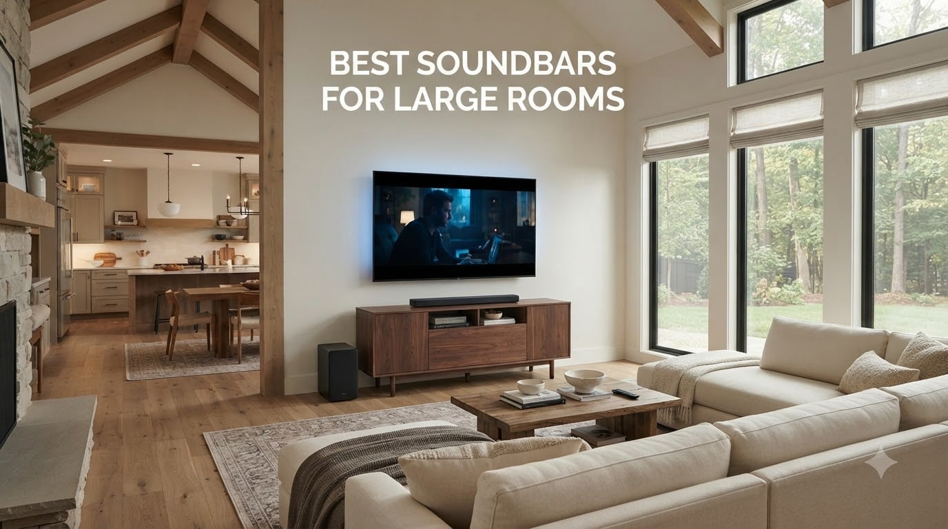 Best Soundbars for Large Rooms